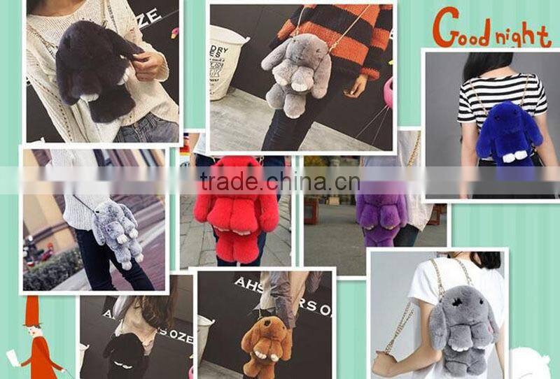 Popular Fashion Rex Rabbit Shoulder bag