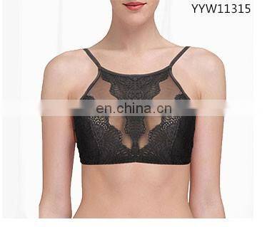 Wholesale Latest Sexy Transparent School Girl Wear Net Bra