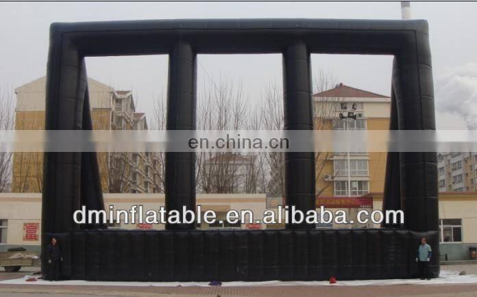 Floating inflatable billboard advertisement