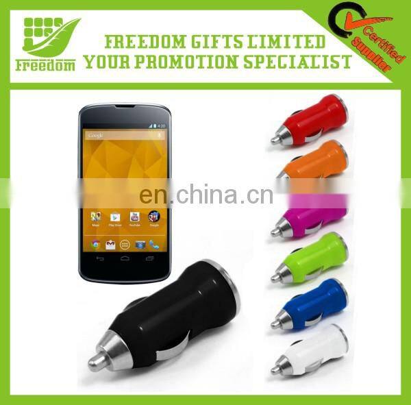 Hot Portable Promotional Custom Logo USB Car Charger
