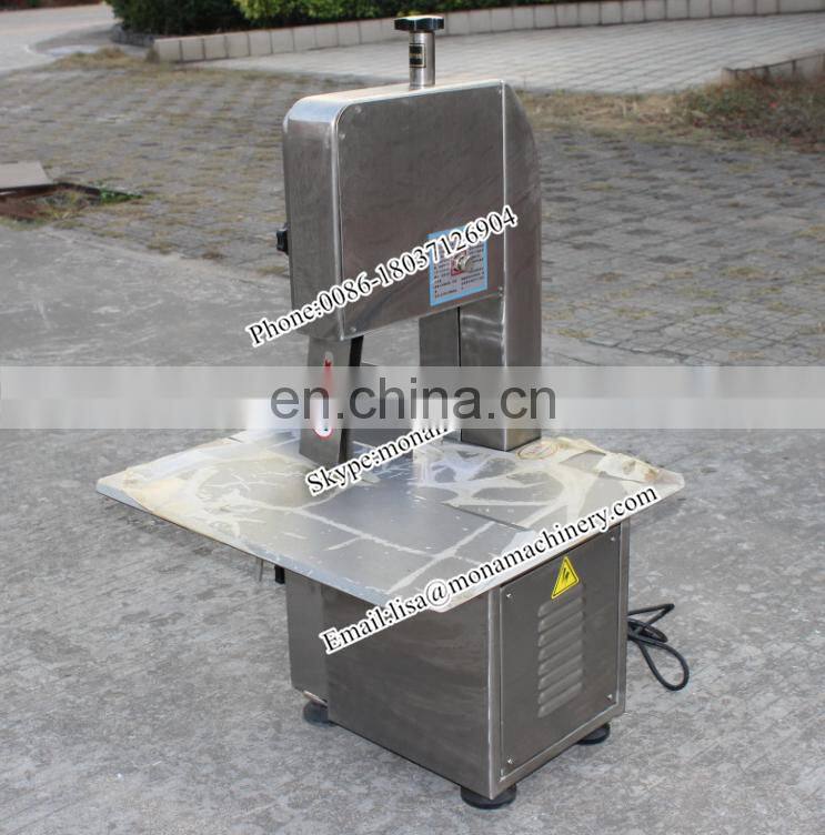Frozen mutton beef pig fish meat cutting bone saw machine