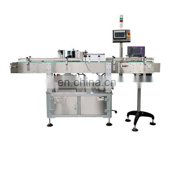 Square wine bottle/surface stickers labeling machine in low price