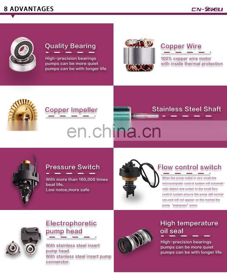 Best quality Intelligent automatic domestic water pressure booster pumps