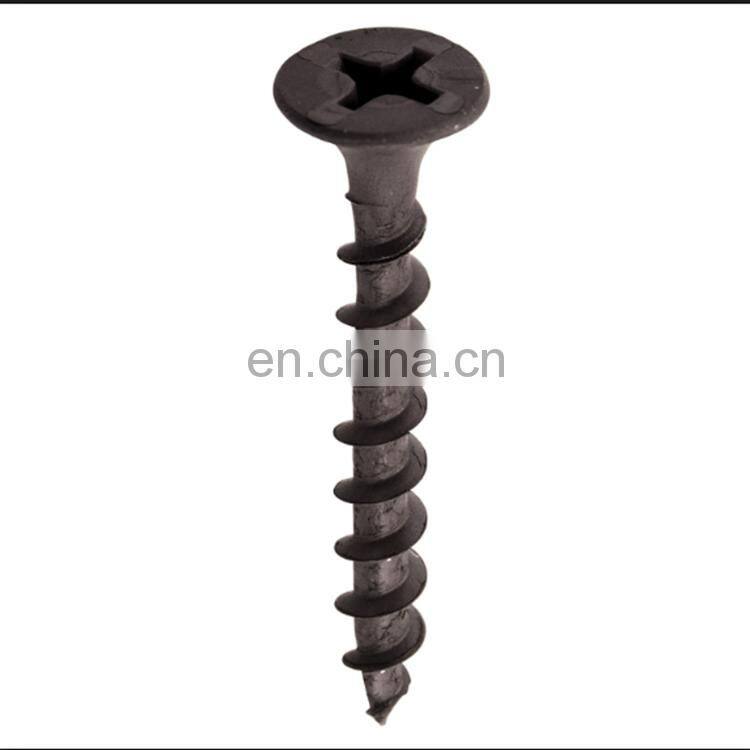 Best Quality Low Price Black Phosphate Sheetrock Collated Drywall Screws for Wood