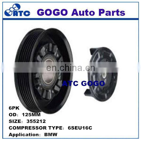 High quality denso compressor clutch for BMW 6SEU16C compressor clutch 6PK