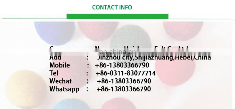 factory wholesale price felt fabric for grow bag