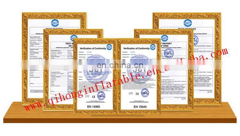 Popular Kids and Adults PVC foam stuffed training inflatable wresting sumo suits with mat