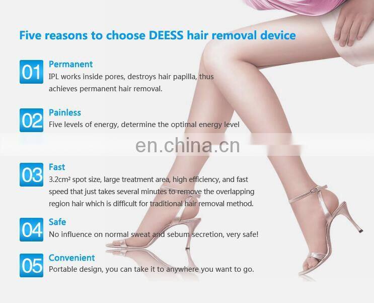 Best sale Home Use depiladora laser personal Hair Removal Machine for body and face