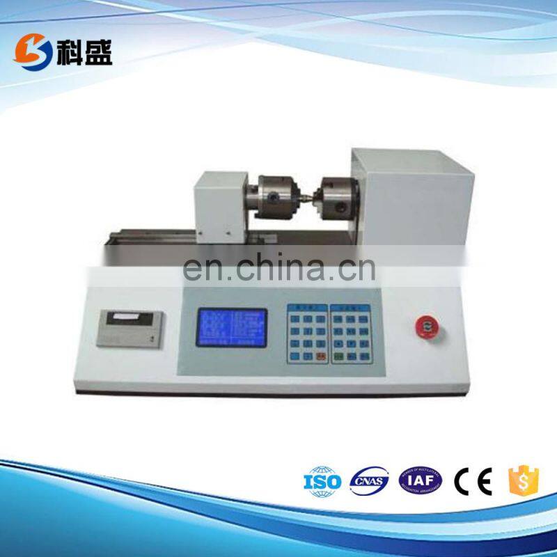 2019 New NJS-50 50 N.m digital display torsion testing machine/torsion tester from China