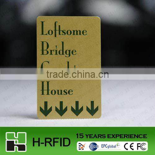 Anti-theft modern RFID smart card