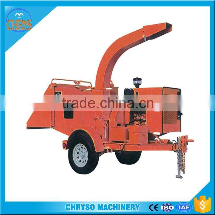 3 point hitch Low invest Convenient Pulled mobile wood crusher