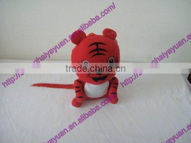 19cm cute plush tiger stuffed toy/tiger plush