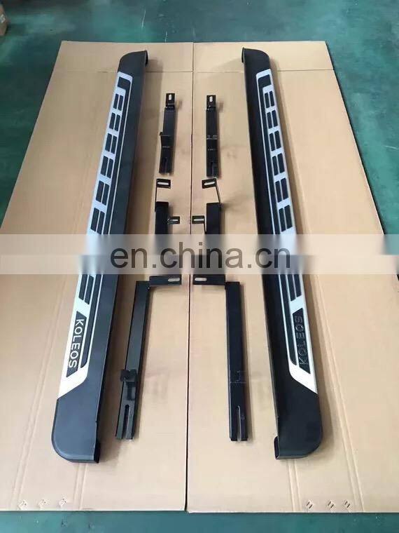 Automatic aluminum running board for Renault Koleos 2017 retractable side step for car