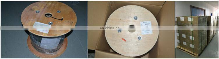 Optical fiber FTTH drop cable 1~4 core self-supporting fiber optic cable