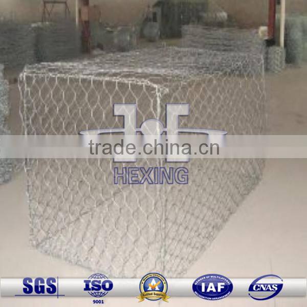 galvanized hexagonal mesh gabion box