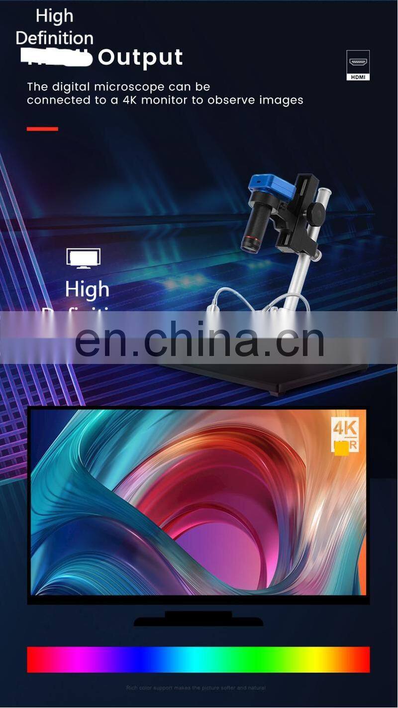 Andonstar AD1605 14MP 4K Ultra High Definition Electronic Microscope with 150X Industrial Microscope Camera Magnifier