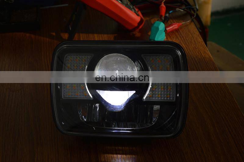 J230 LED WORK LIGHT Aluminum Alloy 5*7INCH 5x7 72w pair 7000L for truck auto car Rectangular LED Headlight with 30W LANTSUN