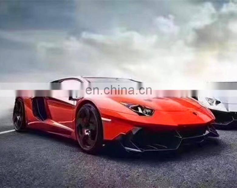 Runde Dry Carbon Fiber For Lamborghini Aventador Lp700 LP720 LP750 Upgrade Mansory Style Full Body Kit Front Rear Bumper Spoiler