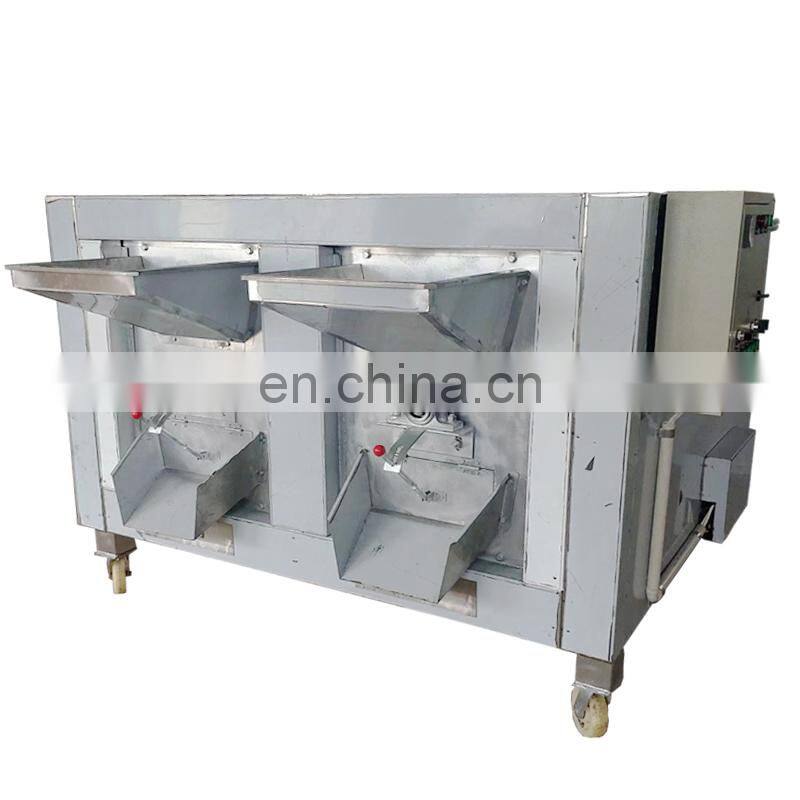 Low price electric Hazelnut nuts chestnut roasting breaking machine