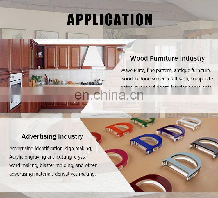 Senke Auto Tool Changing CNC Router Engraving and Cutting Machine with Three Heads