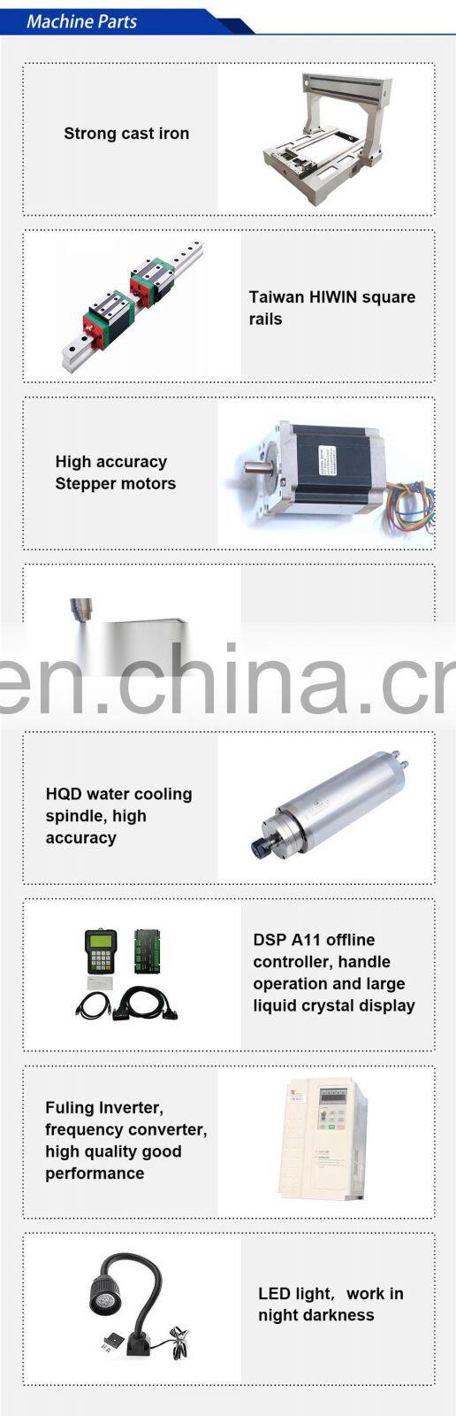 Automatic servo cnc cast iron body small engraving machine for metals