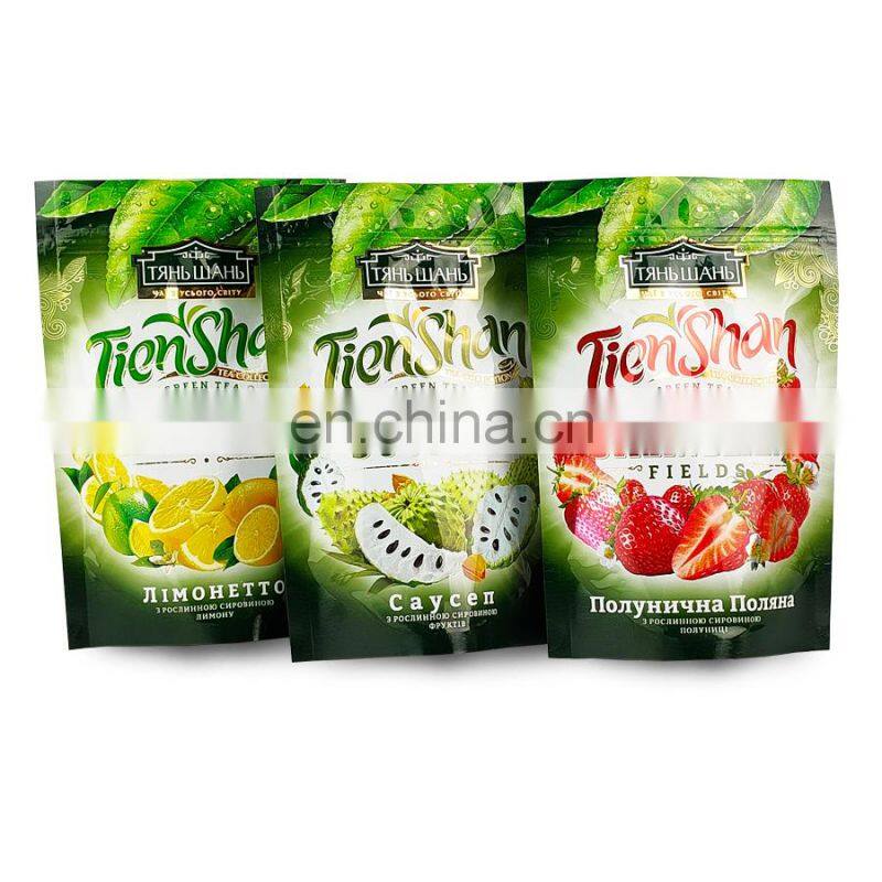 OEM Zip Lock Aluminum Stand Up Pouch Custom Print Snack Mango Vacuum Seal Bag Dried Fruit Food Packaging Bag