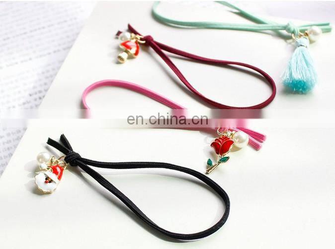 Mixed Christmas Charms Pendants Enamel Bracelet Party Home Metal Craft Decoration Tree Hanging DIY Jewelry Accessories