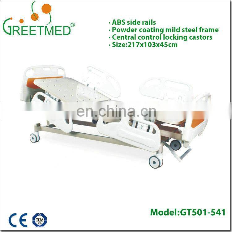 Good price 2/3/5/7 functions electric hospital bed with CE approved