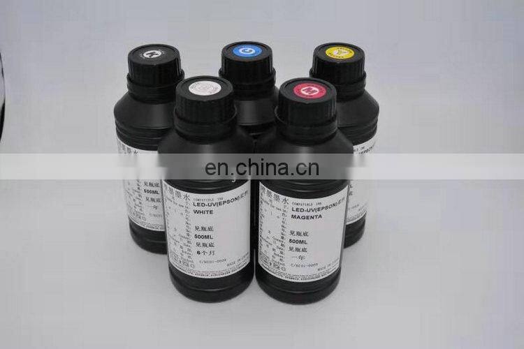 high quality factory UV ink for uv printer (500ml/1000ml,hard and soft )