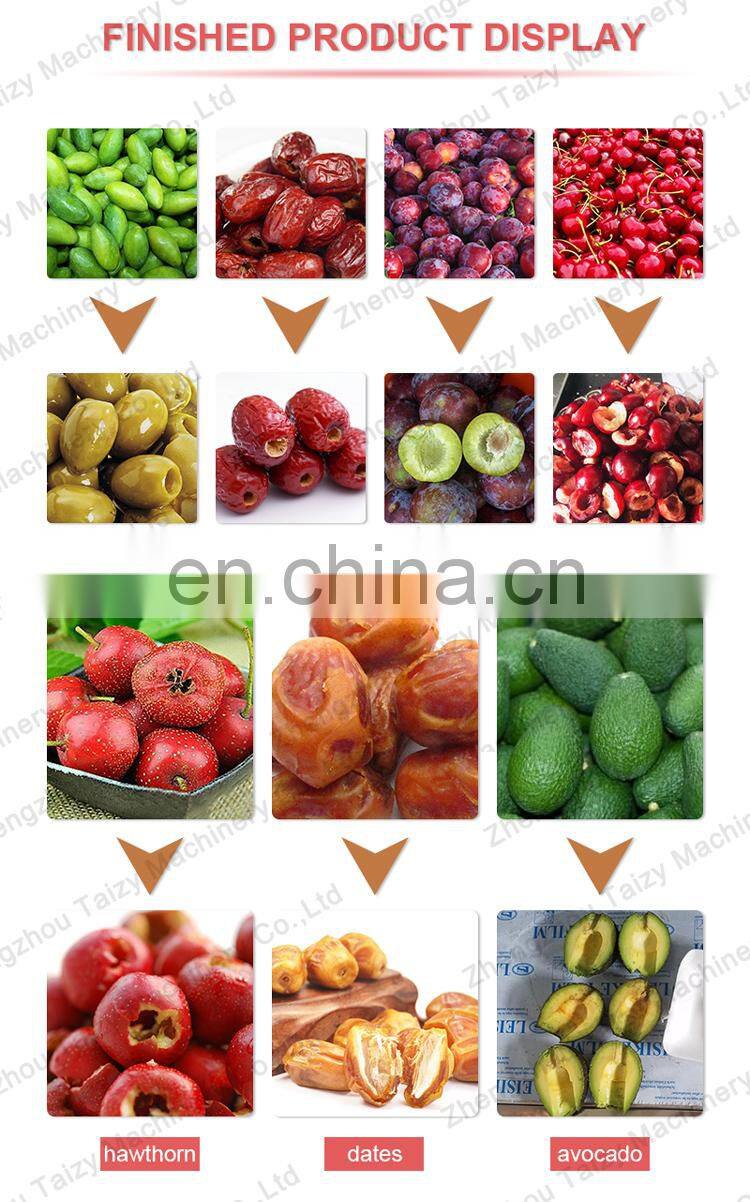 Red Dates Deseeding Opening Machine Date Seed Removing Machine Olive Pitting Machine