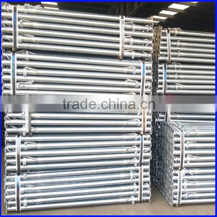 Powder coating steel shoring jack