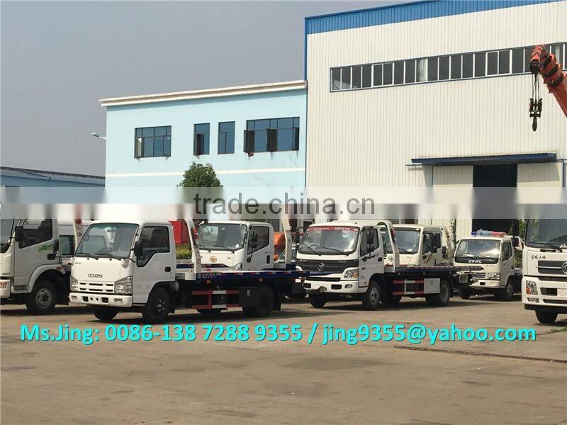 Good quality 3800 / 3815mm wheelbase flatbed tow truck platform 5600*2350 mm on sale in the South America