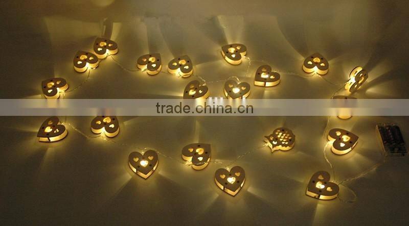 2016 most popular wooden christmas decorations, christmas led string lights, home decoration light string