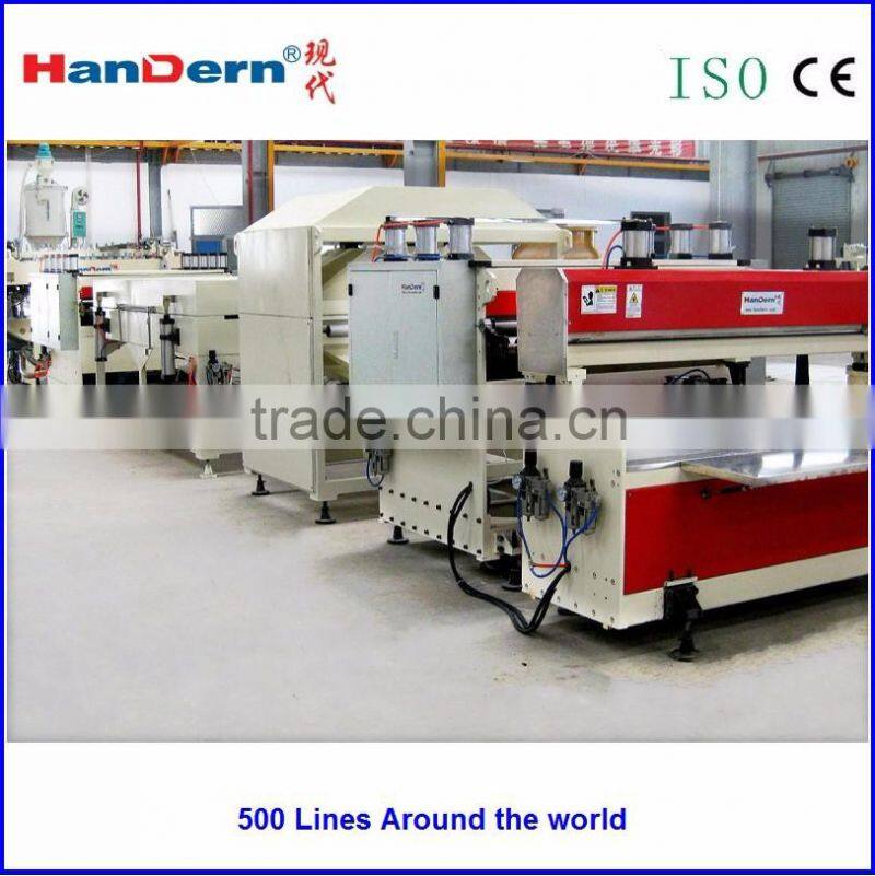 PC HOLLOW PROFILE panel production line/ making machine for plastic board/hollow profile