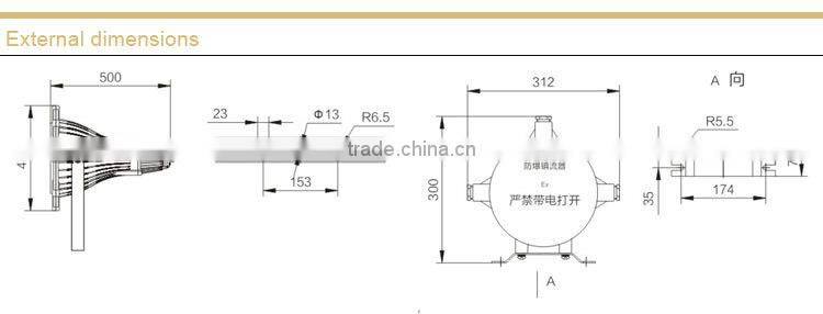 BTC8210 plant explosion proof light