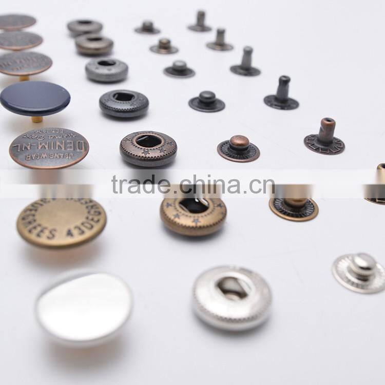 China Supplier Sterling Silver Suit Black Coat Buttons