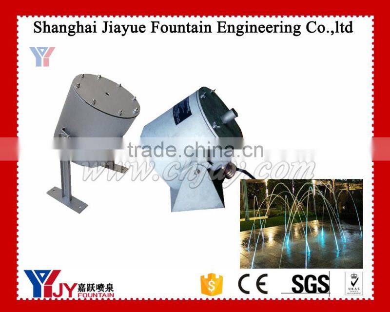 Musical gas explorsion fountain nozzle