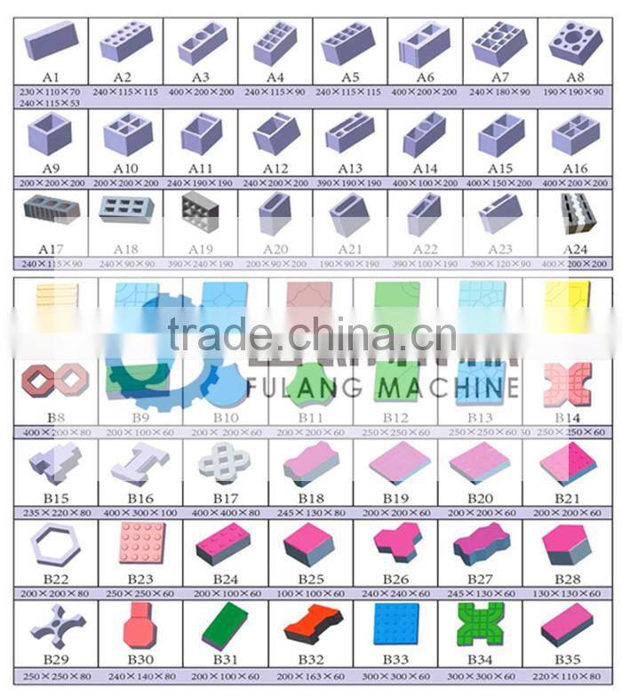 QT40-1 alibaba new products taobao block making machine turkey concrete mold