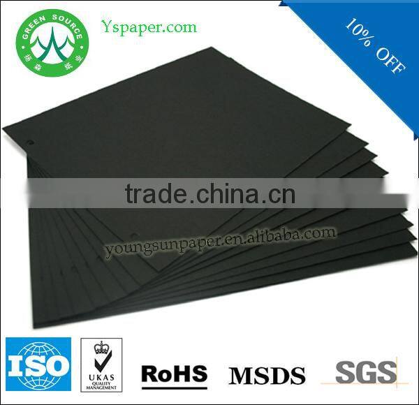China black paper mill black paperboard with best price