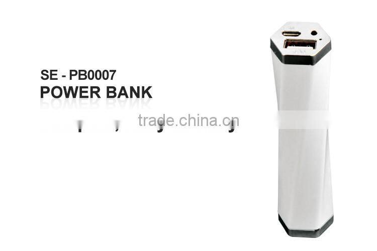 Portable Charger Power Bank with Smart LED light and 1800mAh capacity