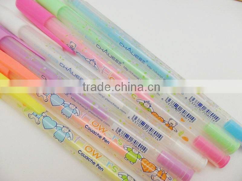 Colorful Black Paper Drawing Gel Pen Set