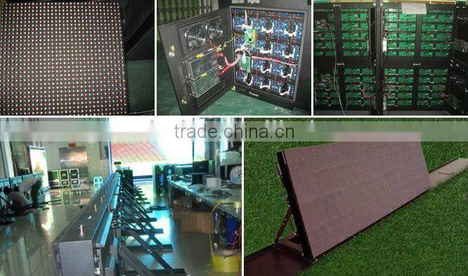hot 2015 P16 outdoor RGB led stadium perimeter display in high quality