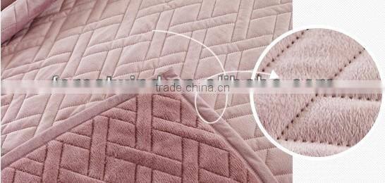 100% polyester fleece blanket made in china
