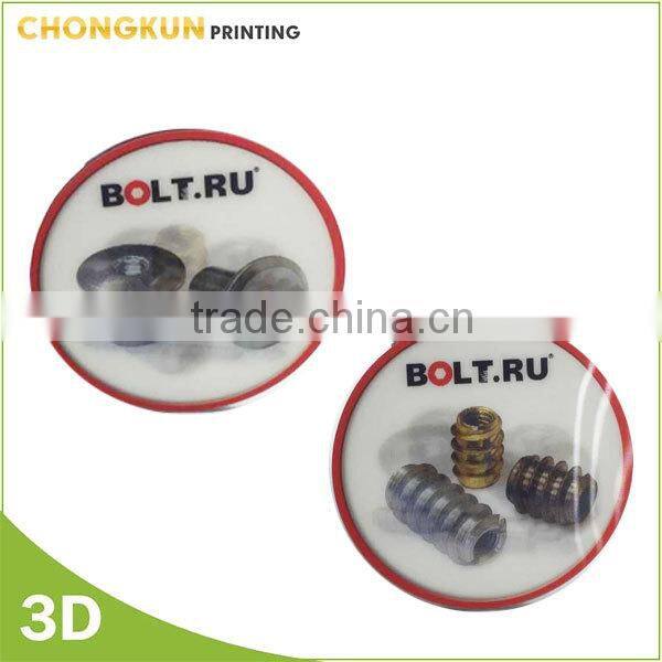 2016 new Christmas greeting card 3D lenticular card