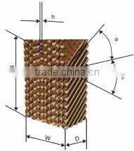 7090 brown color honey comb evaporative cooling pad