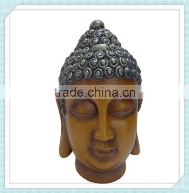 home decoration resin buddha face