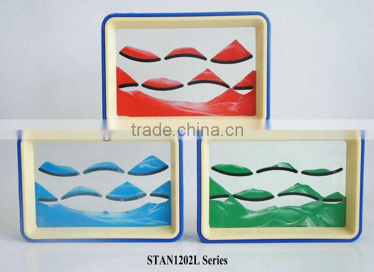 Colorful Sandglass Moving Sand Picture