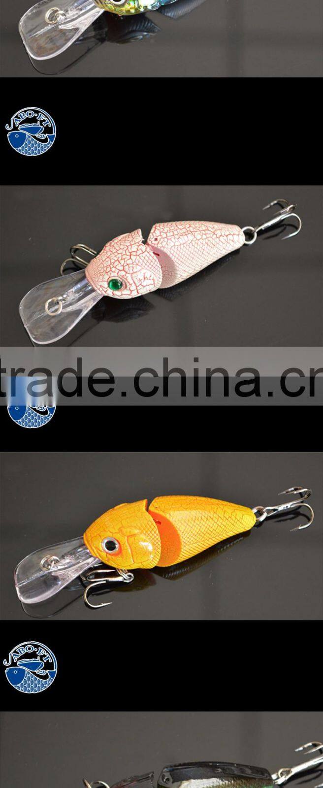 2016 two section jointed crank jig lure
