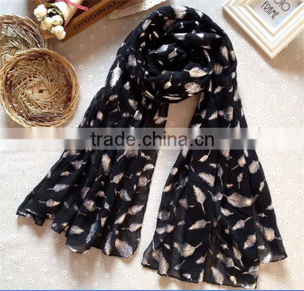 wide 100% cotton pashmina shawl scarf for women