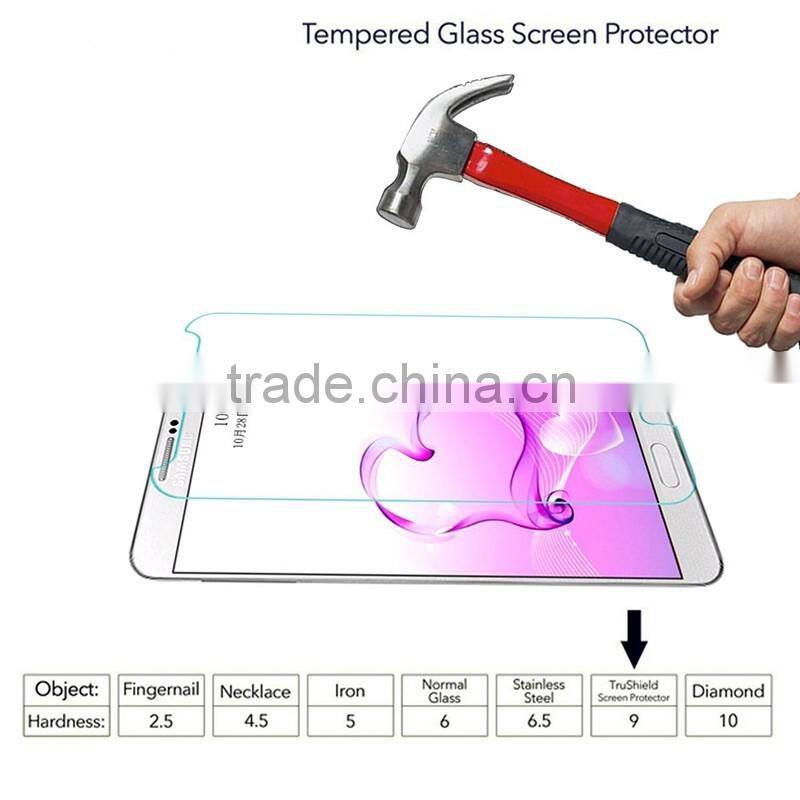 Keno Factory Price! Bubble Free High Clear Anti-shock 9H Hardness Plating Tempered Glass Screen Protector for Samsung Galaxy J2